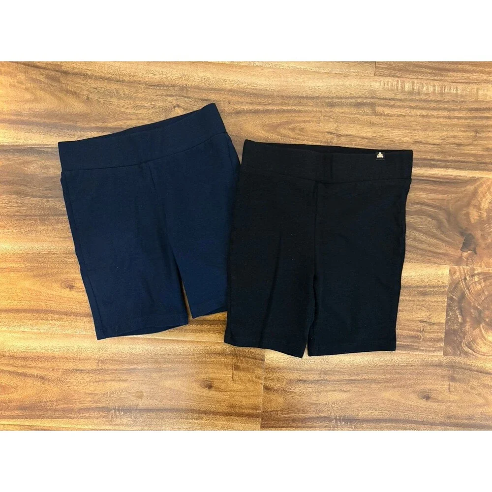 Baby Gap Bike Shorts, Navy and Black, Size 4T